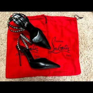 Christian Louboutin Pumpaclou 100mm size 39.5 (size 9US)